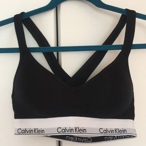 Calvin Klein modern cotton padded bralette